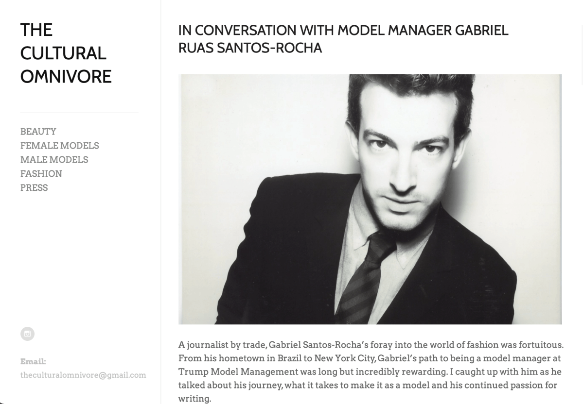 The Cultural Omnivore,&nbsp;2014